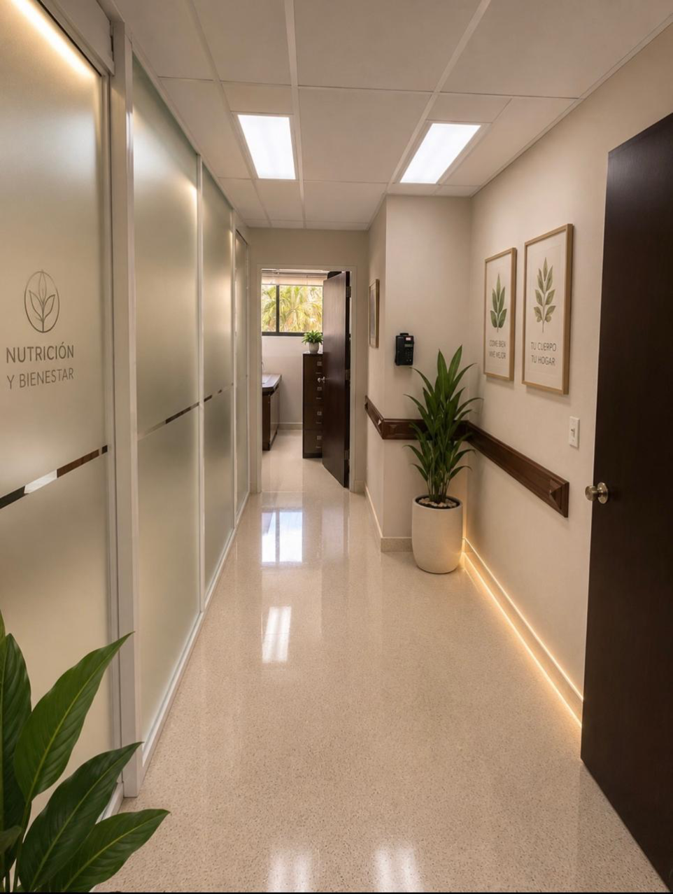 Consultorio de nutrición de Nathalie Marín en Panamá